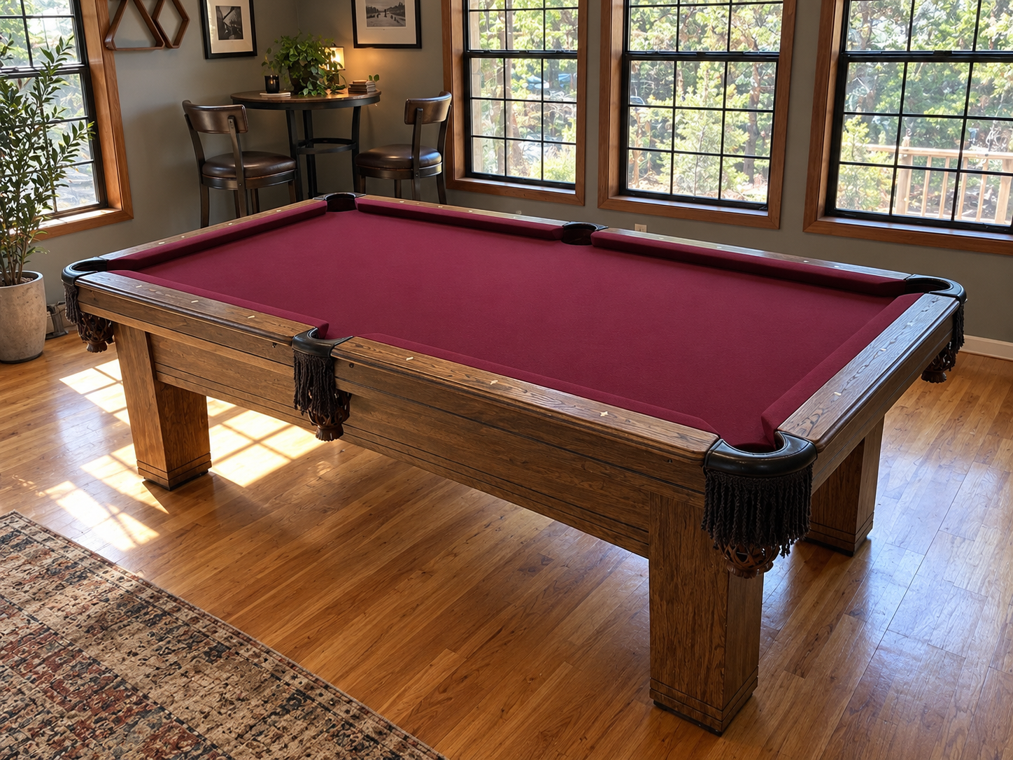 American Pool Table, pre-owned 8 ft pool table