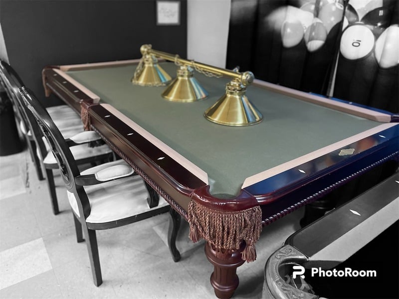 World of Leisure, pre-owned 8 ft pool table