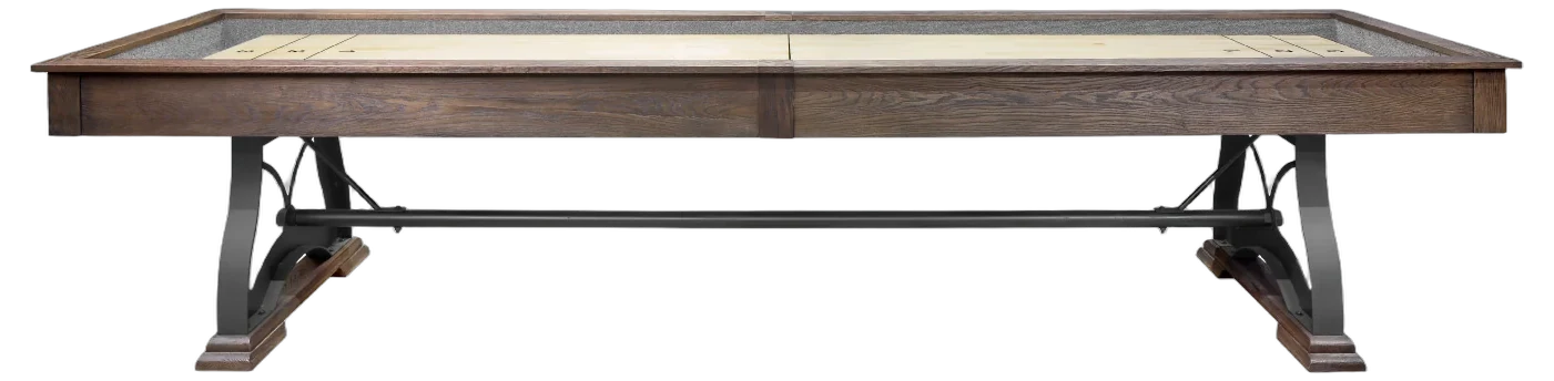 Sierra Shuffleboard, Dark Brown finish