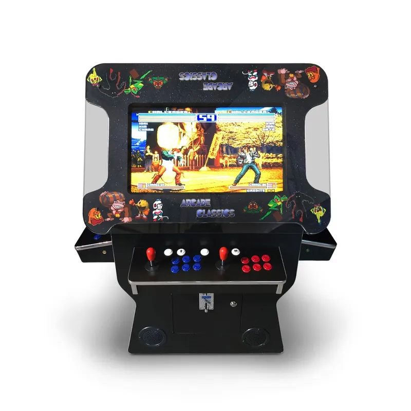 3000 games in 1, 26″ LCD, lift up monitor With Trackball and Remote Led Lighting — view 3