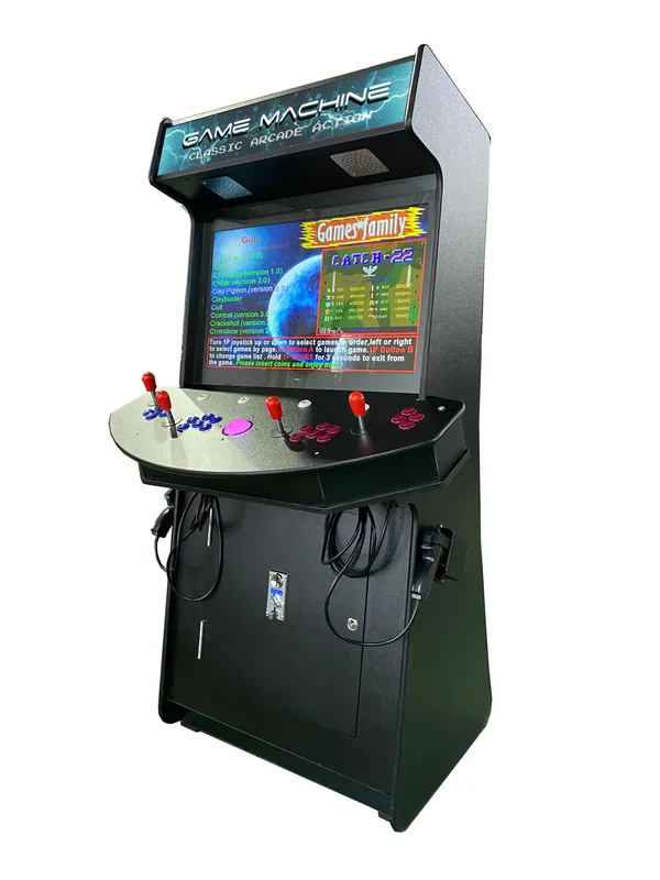 4600 in 1, 4 player, Upright Arcade Unit w/ trackball — view 2