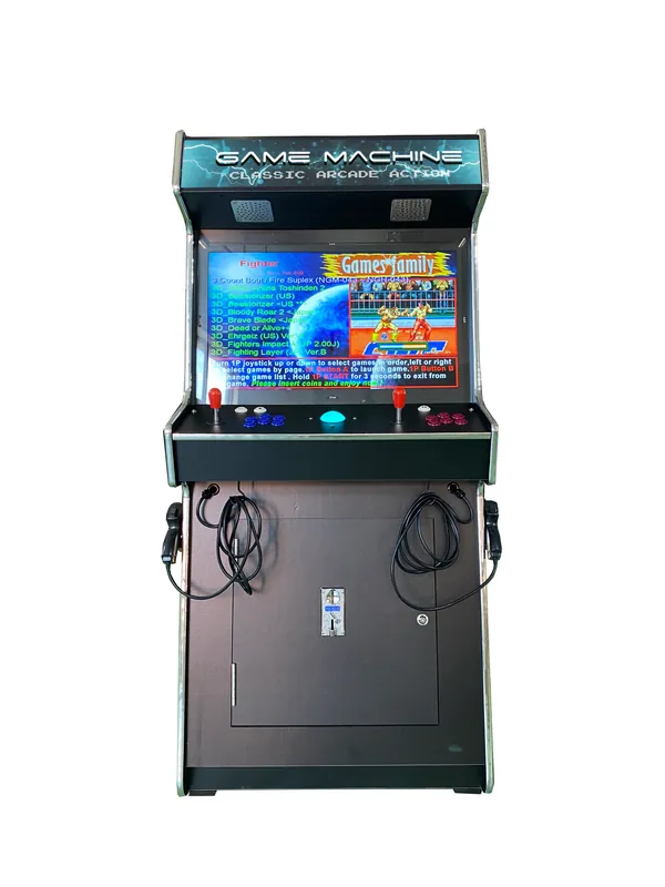 4600 in 1, 2 player w/ trackball and guns Upright Arcade Unit