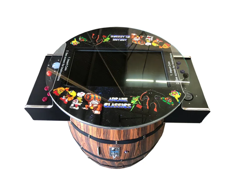 516 Games Wine Barrel w/ Trackball and Remote Led lighting — view 2