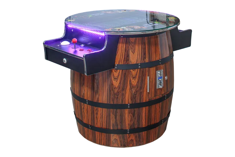 516 Games Wine Barrel w/ Trackball and Remote Led lighting — view 5