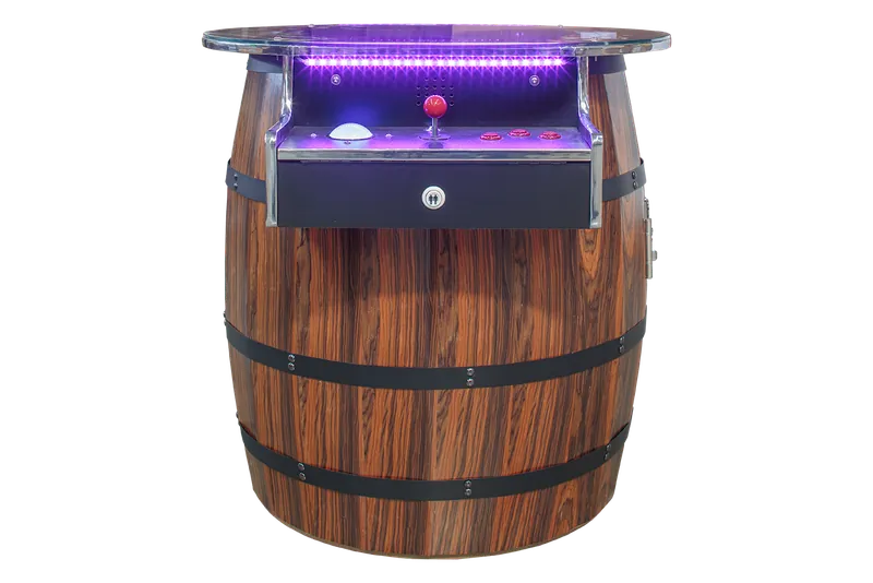 516 Games Wine Barrel w/ Trackball and Remote Led lighting — view 6