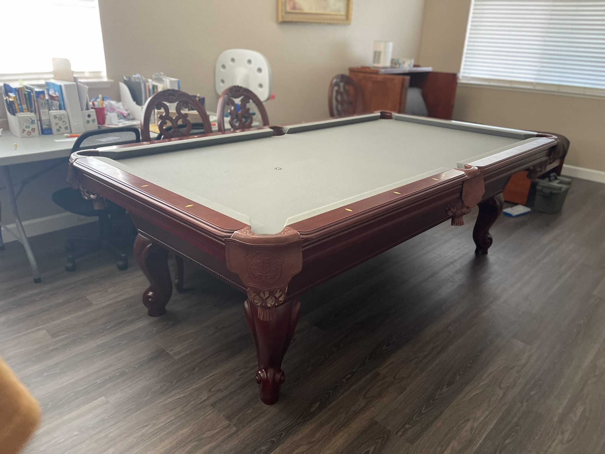 TCB-PO-F — USA Made Pool Table — full table view