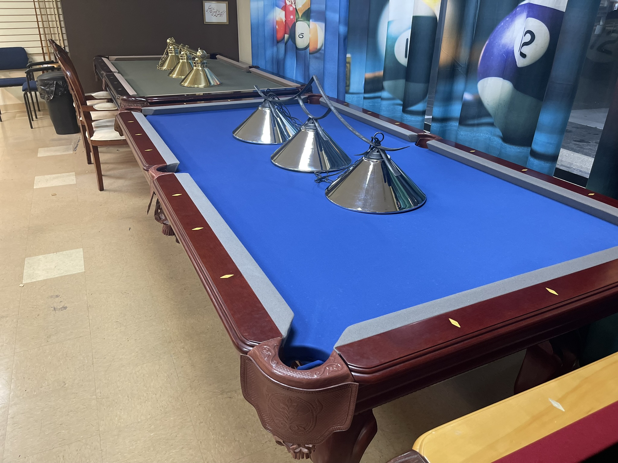 USA Made Pool Table, pre-owned 8 ft pool table