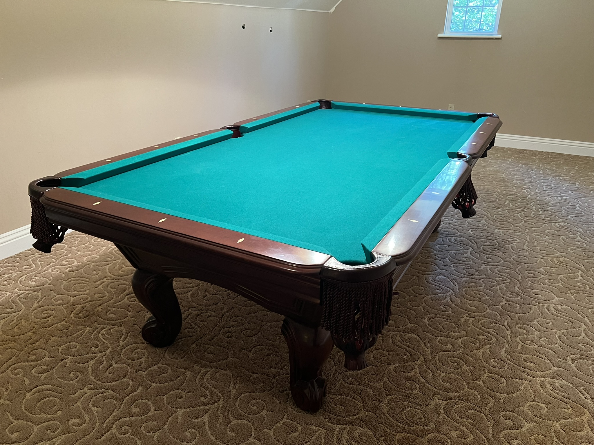 American Pool Table, pre-owned 8 ft pool table