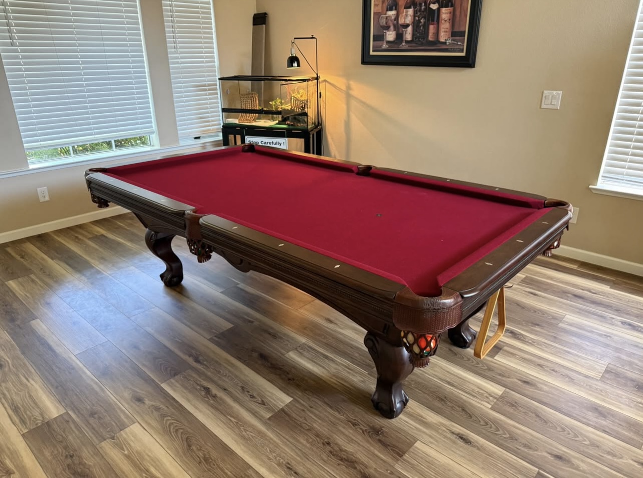 American Pool Table, pre-owned 8 ft pool table