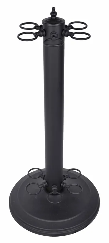 AG-190 Black Metal Floor Rack