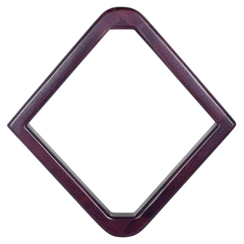 AT-206/Brown Bull Nose Diamond Wood Ball Rack (9-ball) – Brown