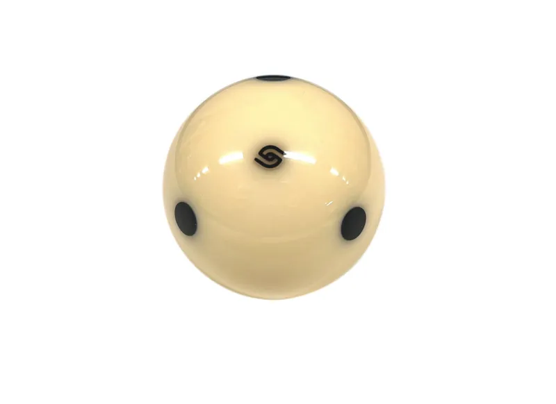 B-90 Aramith Tournament Cueball Measle (6 black dot )