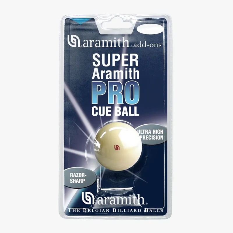 B-94 (Red Logo Aramith) Super Aramith Pro Cue Ball Blister pack