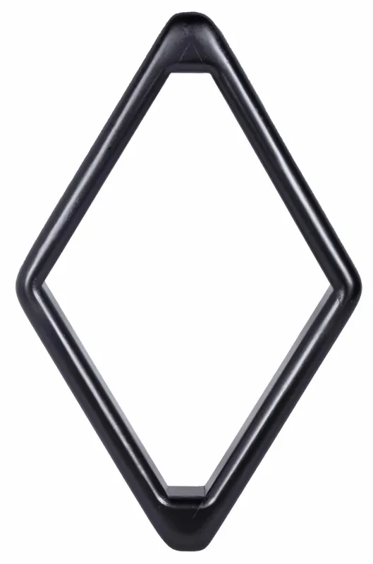 AT-206/Black  Bull Nose Diamond Wood Ball Rack (9-ball) – Black