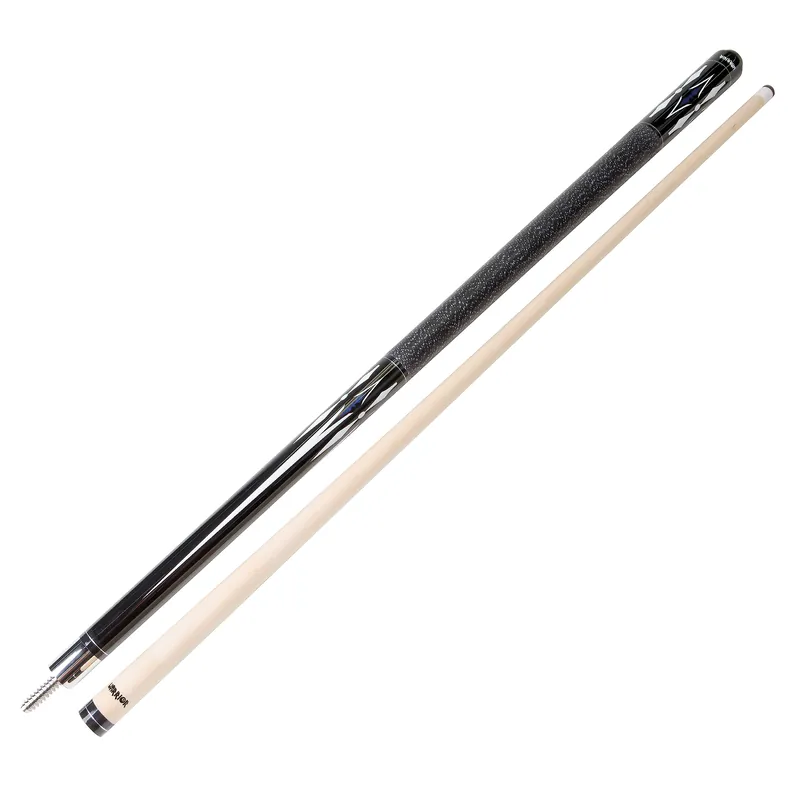 WSB19-2 | 2pcs. Warrior Maple Cue Stick,s.s. joint, blk I