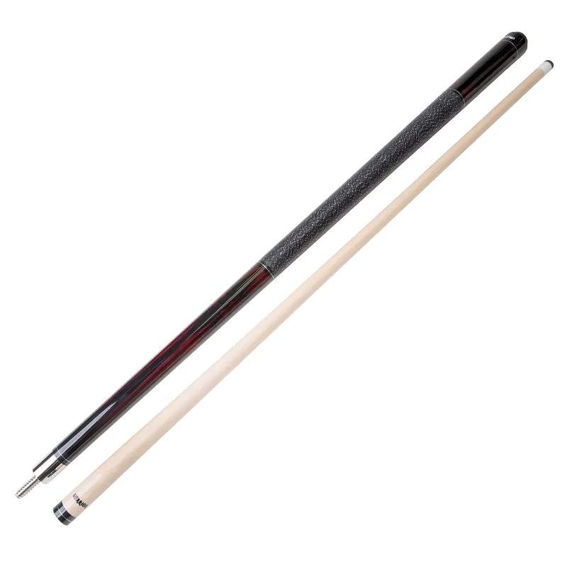 WSB19-3 | 2pcs. Warrior maple Cue Stick, s.s. joint, blk I