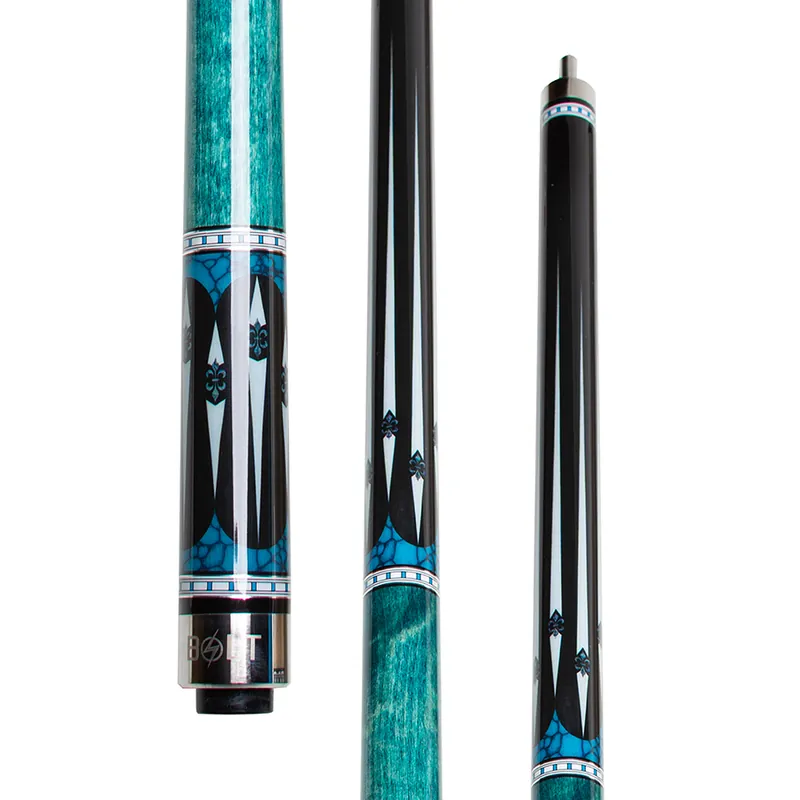X22-44 | 2pcs. Bolt Kamui Black Tip Cue